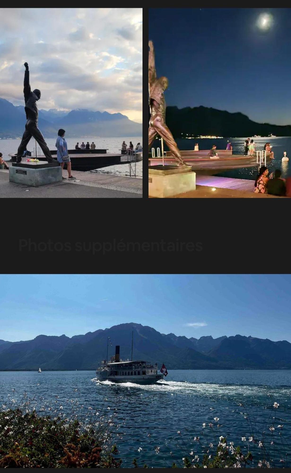 Au 26bis, 2 Montreux, 1 Niveau 0 Et Un Autre Duplex Niveau 1 Et 2, 15 Minutes A Pieds Du Centre De Montreux, Leman, Ideal Pour Balades En Ville, Montagne, Festivals, Casino, Plages, Ski, Fredy Mercury, Marche De Apartment *
